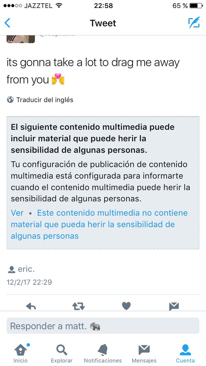 xlephxnt's tweet photo. esto es un vacile xddddd o cómo va @twitter https://t.co/J6AwjZBfoh