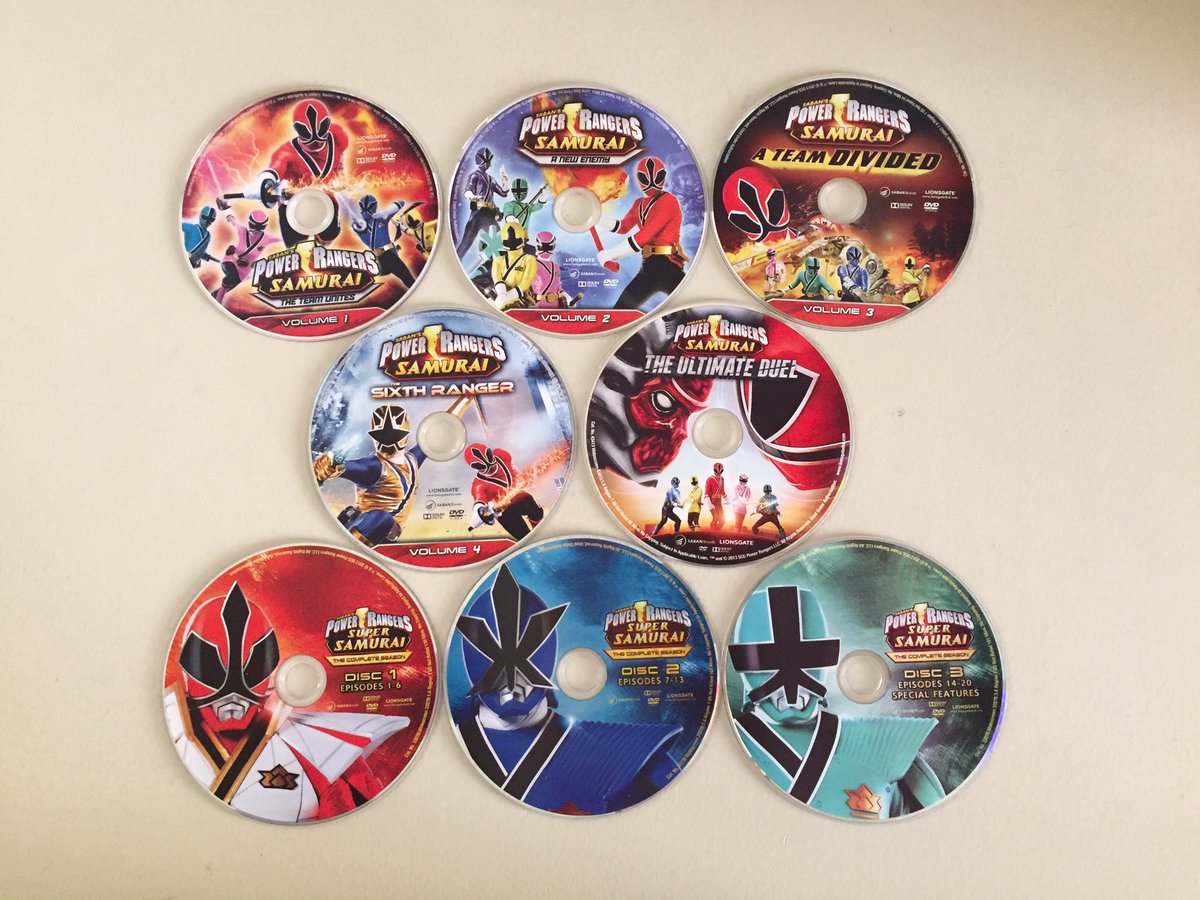 power ranger disc