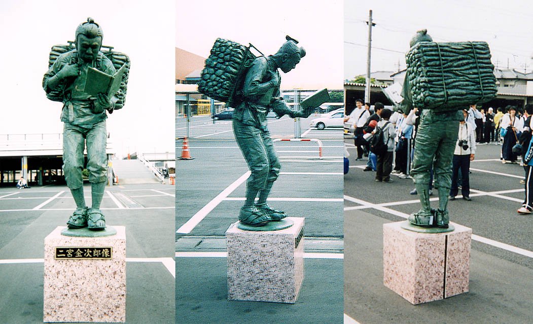 二宮金次郎像の可動フィギュアを作った事もあってな（これまた中身は