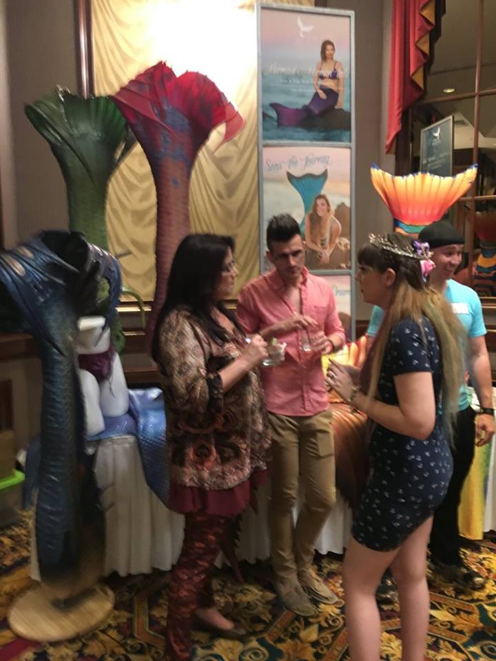 NcMermania's tweet photo. Checking out all the cool tails. https://t.co/OYf9eVpcHB