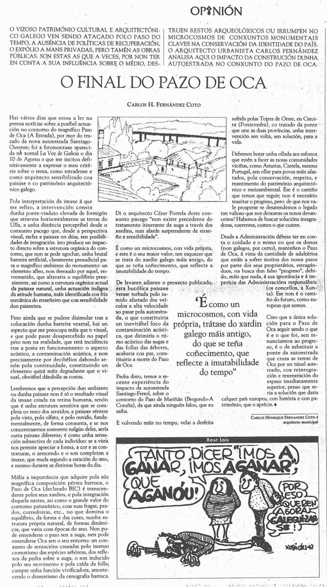 KarlosKoto's tweet image. No 2002 conseguin liberar o #PazodeOca do ruido da #AP53 pedindo o túnel que se fixo @turismoaestrada @Rafiklalin @AraujoLopezJose @Xose85