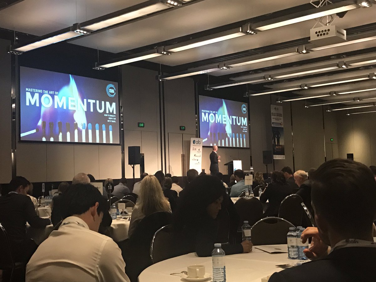Erin_Truscott's tweet image. @Michael_McQueen on mastering the art of momentum at the @AFA_Voice #genXt roadshow in Melbourne #forwardthinkingadvisers #adaptivechange