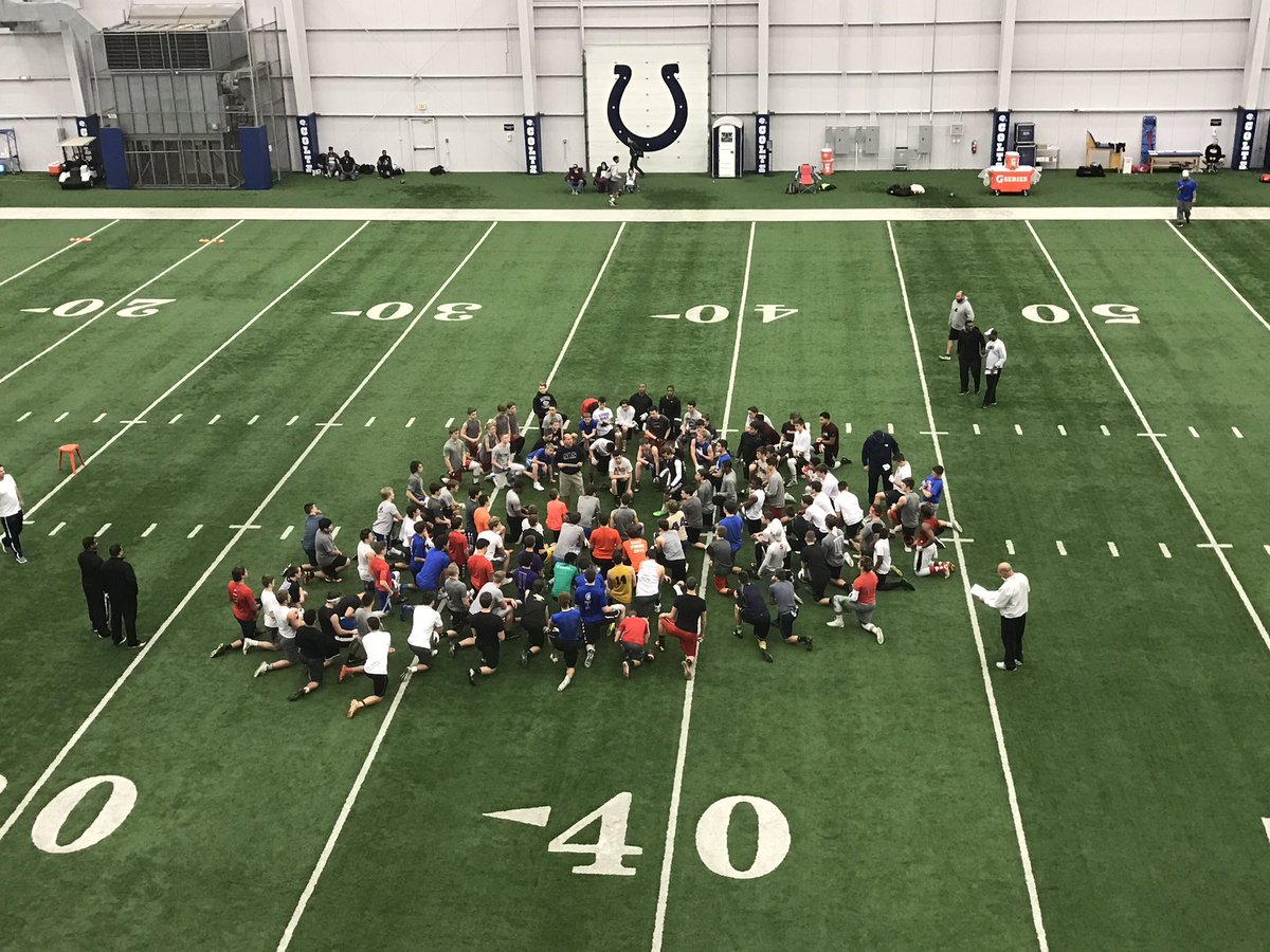 Sundays still mean football when it's SOS at the <a href="/colts/">Indianapolis Colts</a> facility. #LetsPlayFootball <a href="/CoachScheib/">Lance Scheib</a>