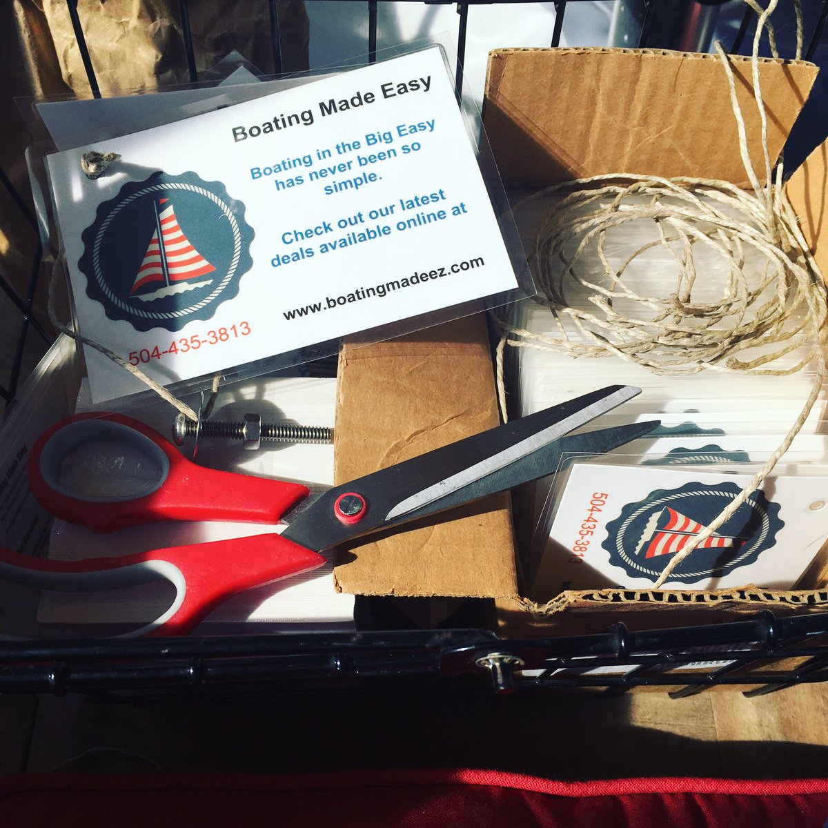 We spent the weekend making deliveries.  Has Boating Made Easy visited your boat yet?  We hope so!