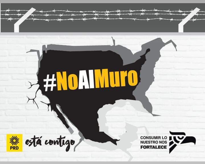 Trump si quieres el muro CONSTRUYELO TU consumir cosas mexicanas NOS FORTALECE !! <a href="/realDonaldTrump/">Donald J. Trump</a>