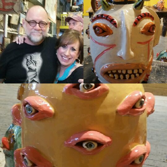 1pink_crayon's tweet photo. So glad that #TAEARegionXI includes #Waxahachie. Gotta luv #CarlBlock ceramics! #wearedegan #webbgallery https://t.co/APla3R7RDC