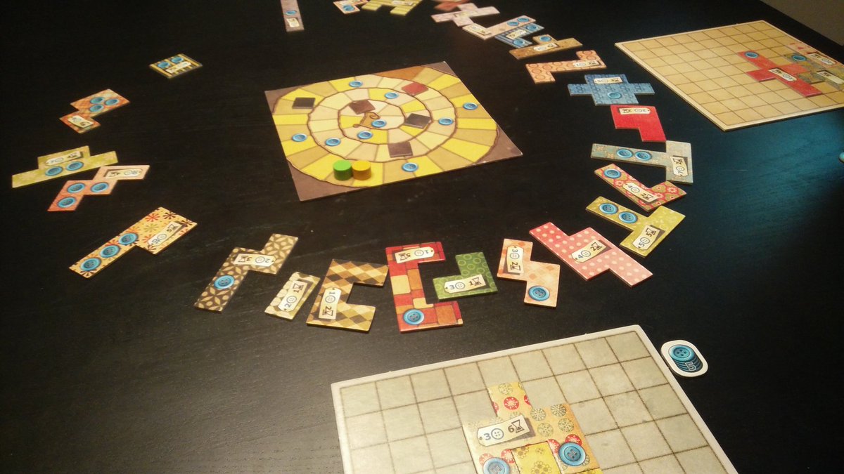 PrisonRulesJeux's tweet photo. It's a good thing we don't have to rely on our Patchwork quilts for warmth. Holier than Swiss cheese. #patchtag @mayfairgames https://t.co/Ai4JZVTw2R