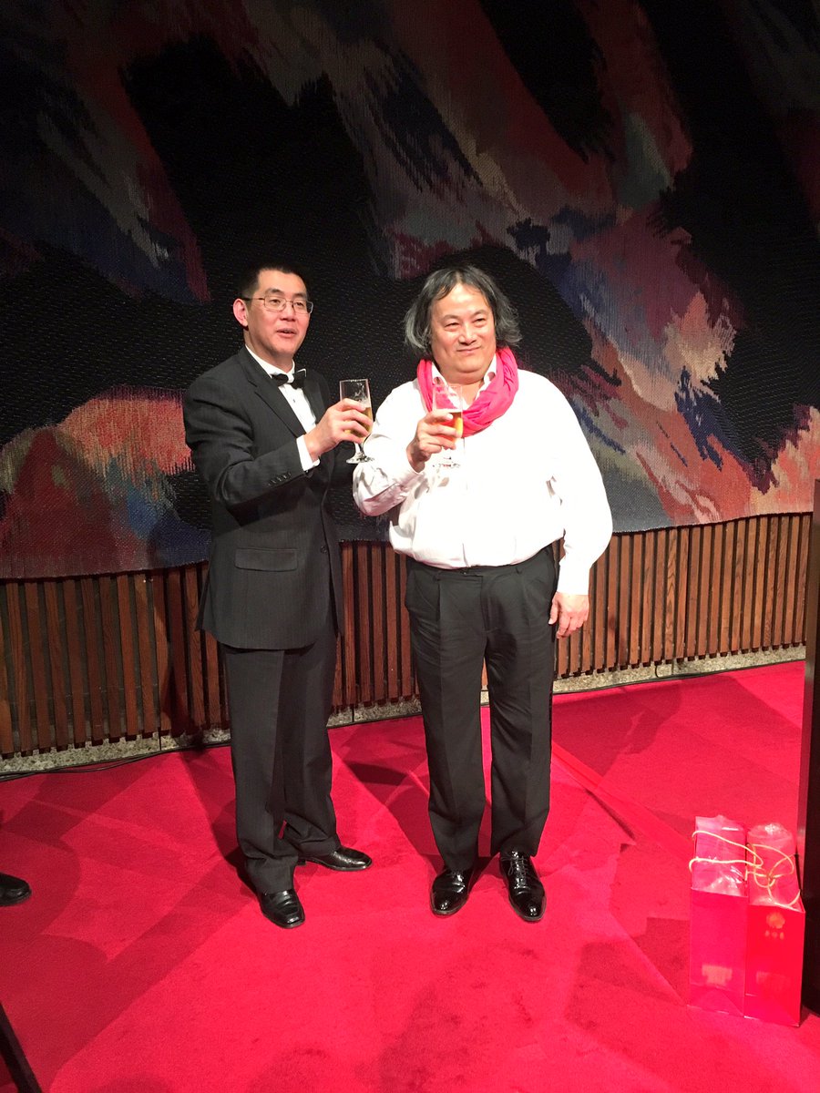 MykaBurke's tweet photo. So much musical beauty &amp; #sistercity love today at the #BeijingSymphonyOrchestra concert by @Rideaustone w/ @OttawaSymphony @CanadasNAC!! https://t.co/wz2rNTrcxQ