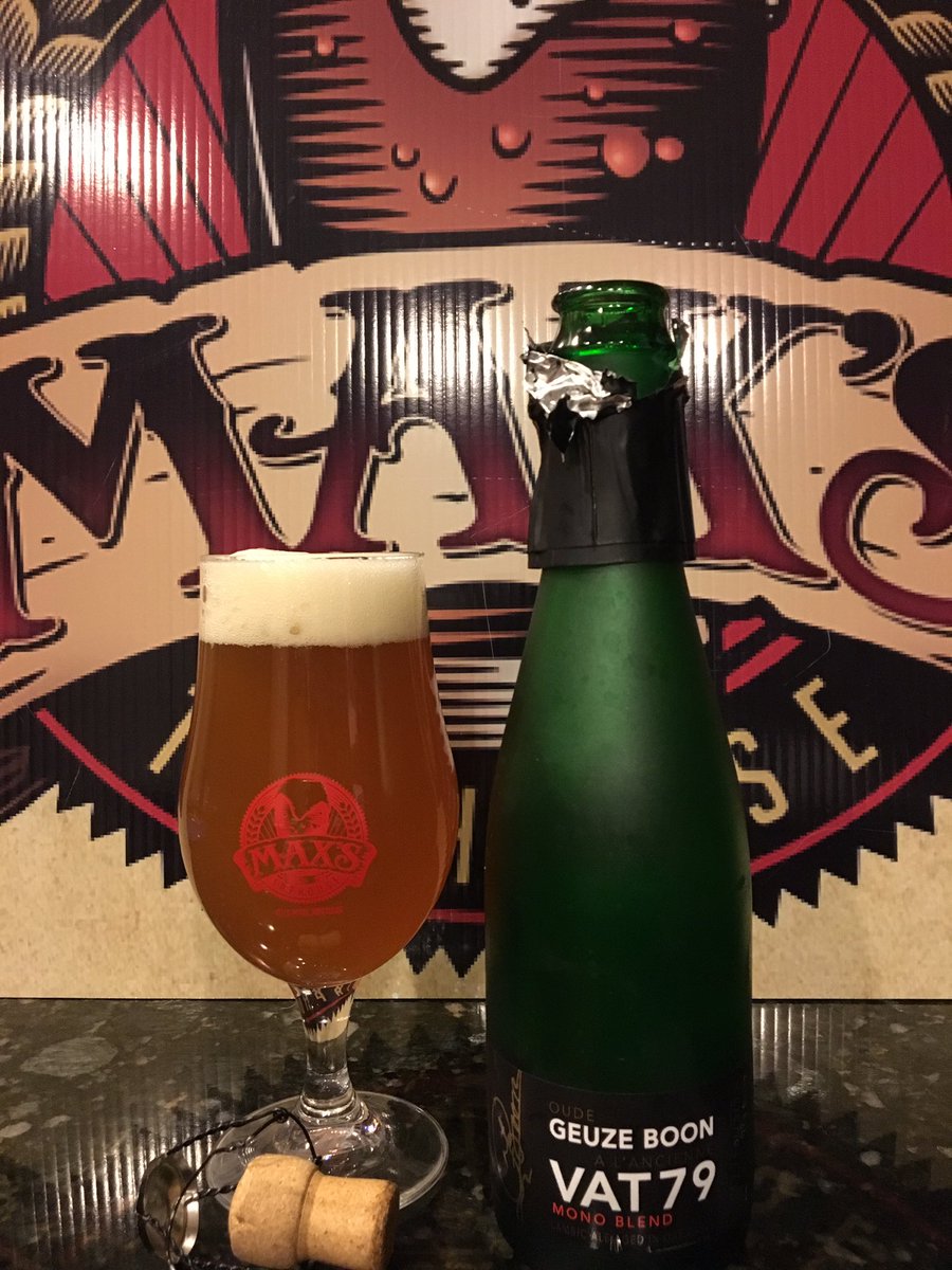 "Oude Geuze A L'Ancienne Vat 79" from Brouwerij Boon.Lambic that has been aged in Foeder #79 for 3 years and also aged in bottle for 3 years
