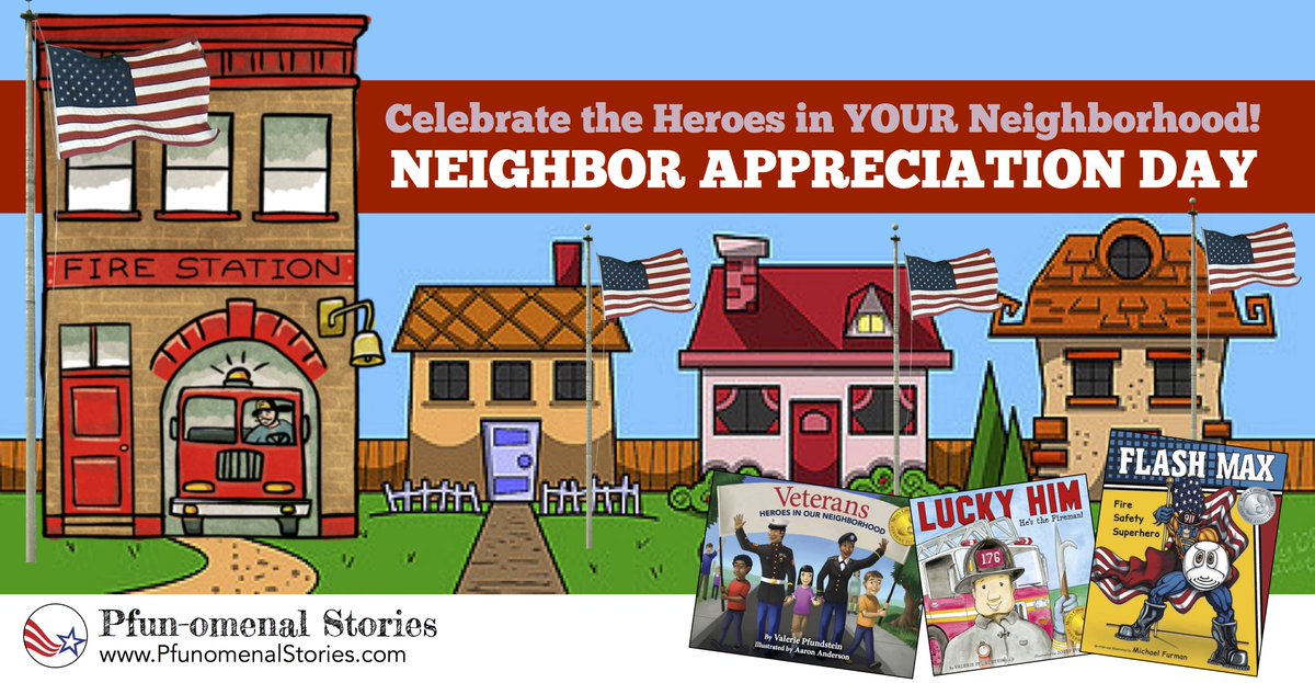 Pfunomenal's tweet photo. #NeighborAppreciationDay - February 13th - Celebrate the #Heroes in YOUR Neighborhood! https://t.co/ydZ0IKLGb2 #Veterans #Firefighters https://t.co/1jGMDF10v9