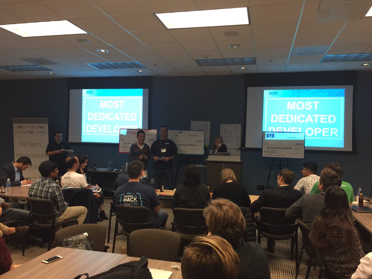 atdc's tweet image. Most Dedicated Delevoper: reward n go #FinTechHack @atdc