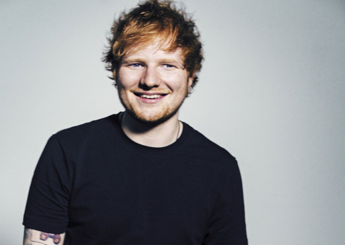 SamGrittner's tweet photo. Ed Sheeran always look like he just finished baking you a homemade apple pie and is waiting for you to tell him how it is https://t.co/ruHAVwAFHD