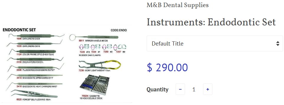 M_BDental's tweet photo. Endodontic Set, M&B Dental Supplies, Stainless Steel, Made in the USA
#dentist #dental #dentistry #Instrumentkit
https://t.co/16bWTDo4ki https://t.co/ZtsnkPBdFp