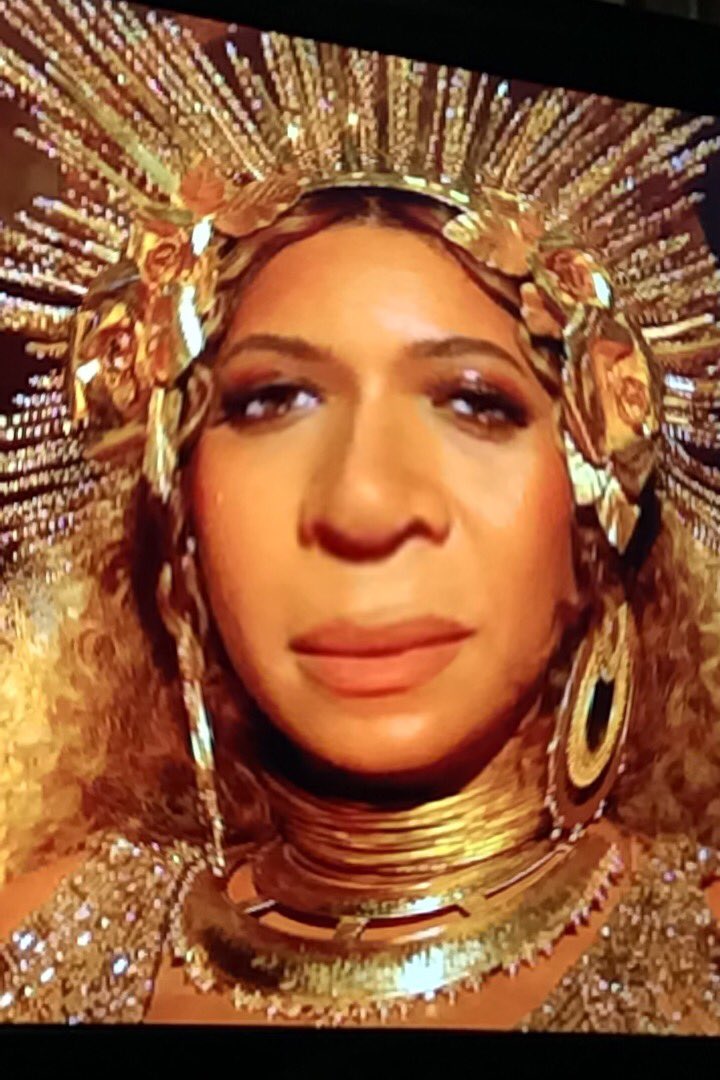 Jamie8270's tweet photo. Had some fun with some filters 😁😁 #grammys2017 #grammys #beyonce #BeyonceGrammys #BeySlay #beyhive https://t.co/La1J4N4lYr