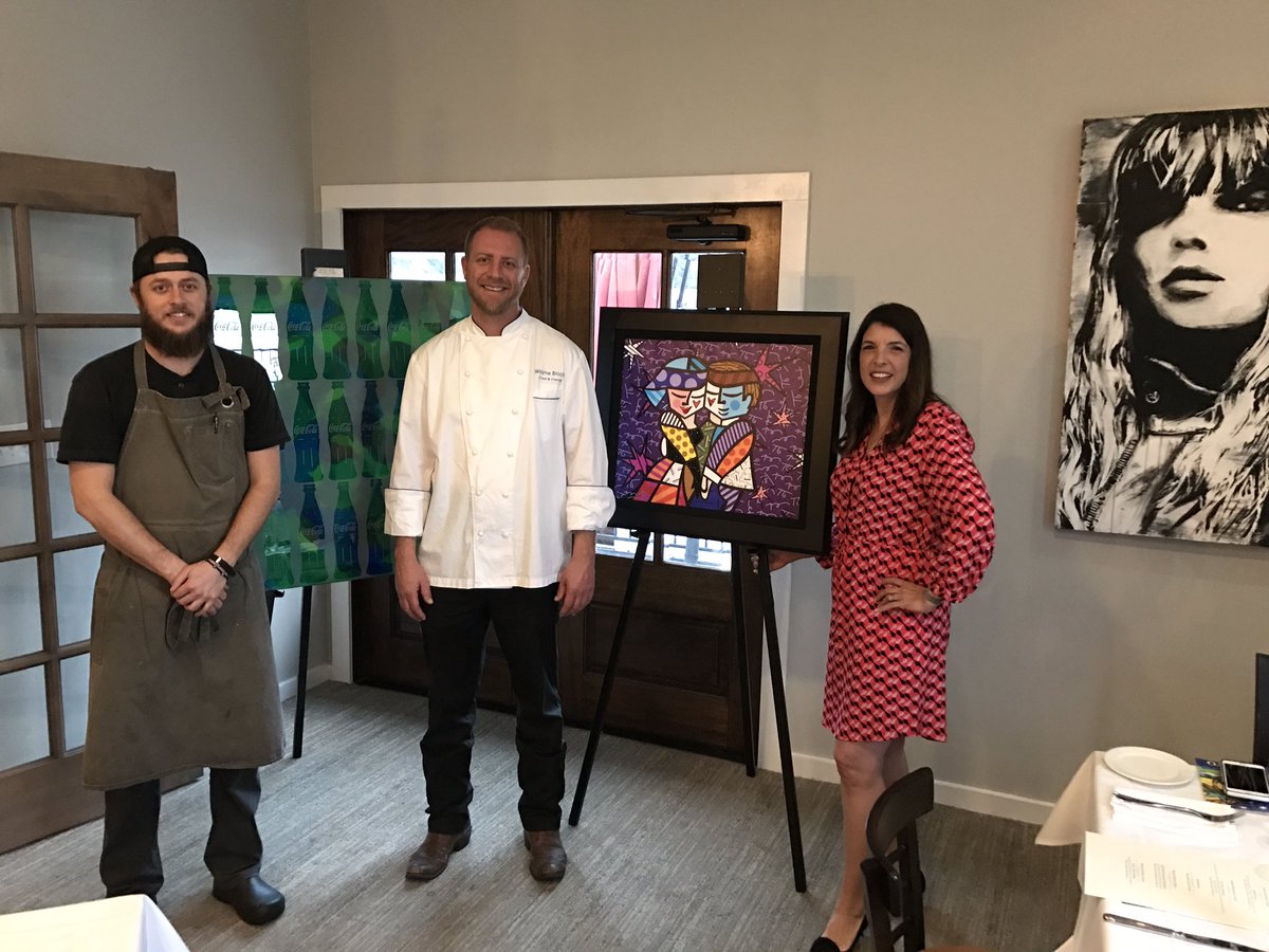 Lisa Russell (@russellfineart) on Twitter photo Chef Wayne Brooks and his team at <a href="/827rays/">827 Ray's</a> have created a delicious dinner based on pop art! <a href="/romerobrittoart/">Romero Britto</a> <a href="/DanielMaltzman/">Daniel Maltzman</a> Chef Wayne Brooks and his team at <a href="/827rays/">827 Ray's</a> have created a delicious dinner based on pop art! <a href="/romerobrittoart/">Romero Britto</a> <a href="/DanielMaltzman/">Daniel Maltzman</a>