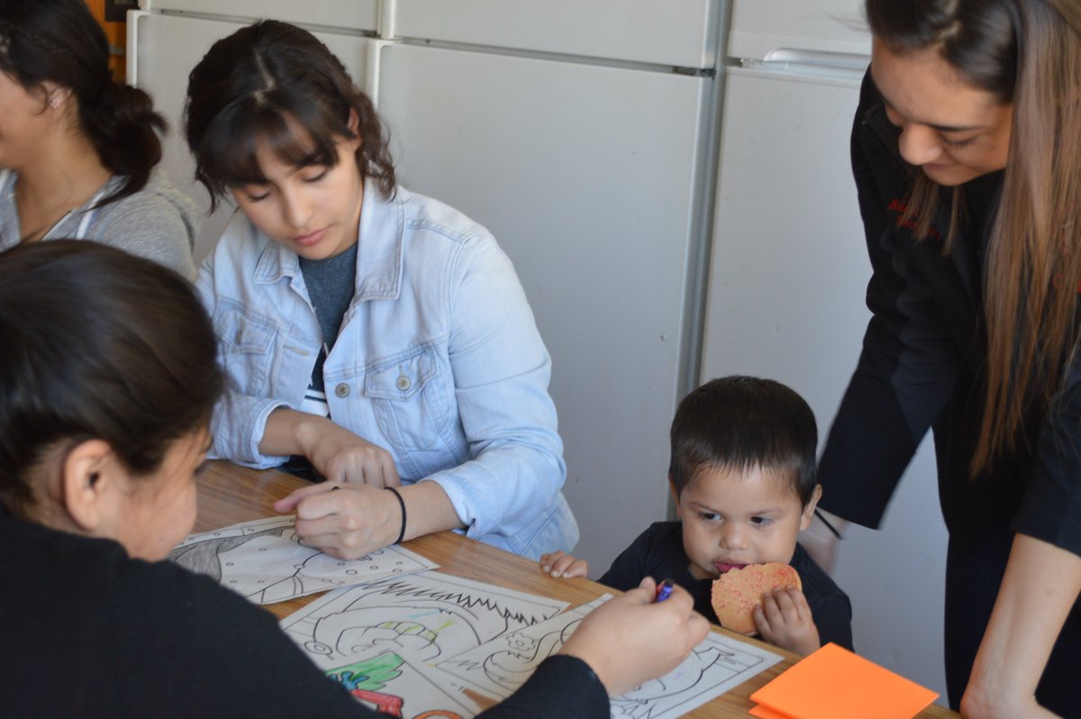 socorro_nhs's tweet photo. Socorro NHS at the Reynolds Home this past Saturday! Getting in the Valentines spirit by making valentines cards. #TeamSISD @Socorro_HS https://t.co/mXHKaqnUam