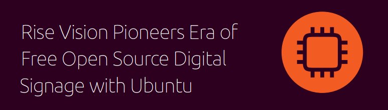 Rise Vision creates software that runs on #Ubuntu and works
for everyone from small businesses to large companies: bit.ly/2h9CUIe