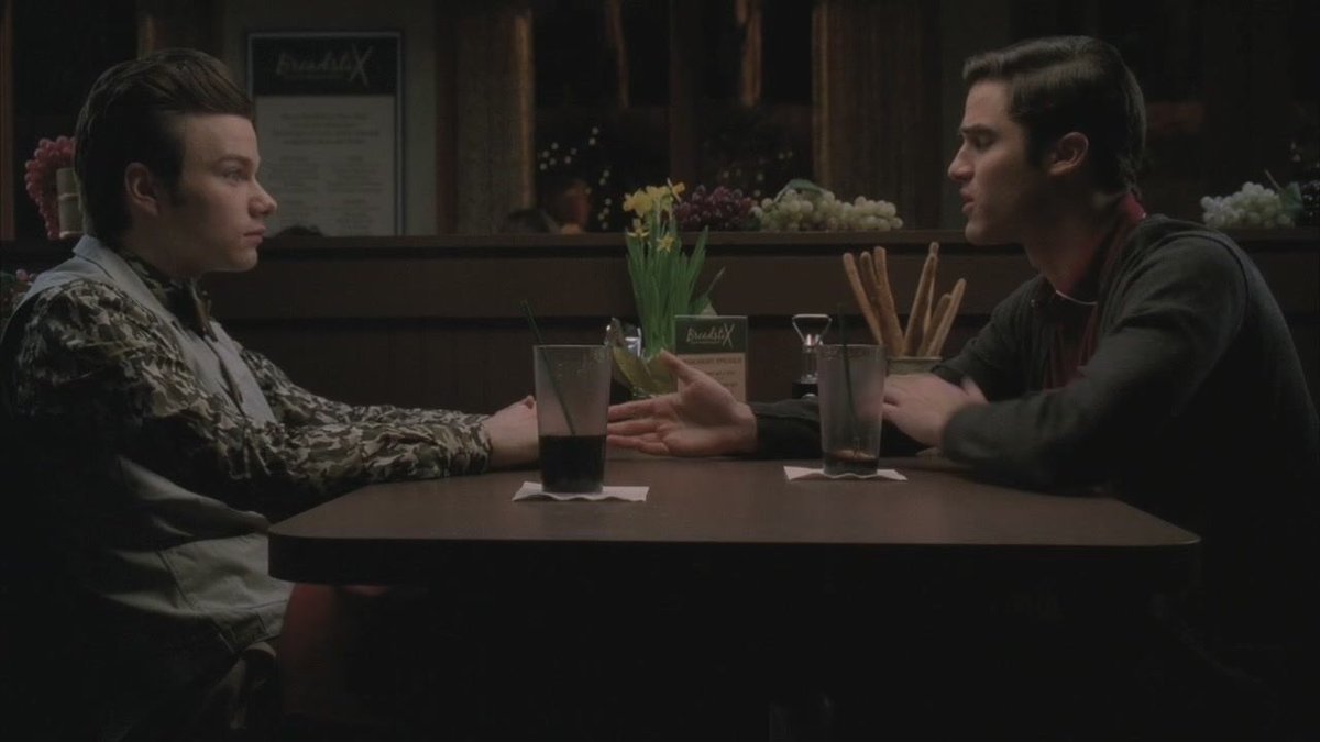 TypicalGleeks's tweet image. Choose one Breadstix scene