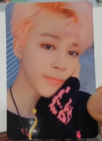 Jimin You never walk alone photocard