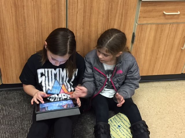 Concord_OX's tweet photo. Third grade media relations team work to create content to share Leader In Me with the community. #OxbowElementary #ConcordSchools https://t.co/ytrM6KXVX7