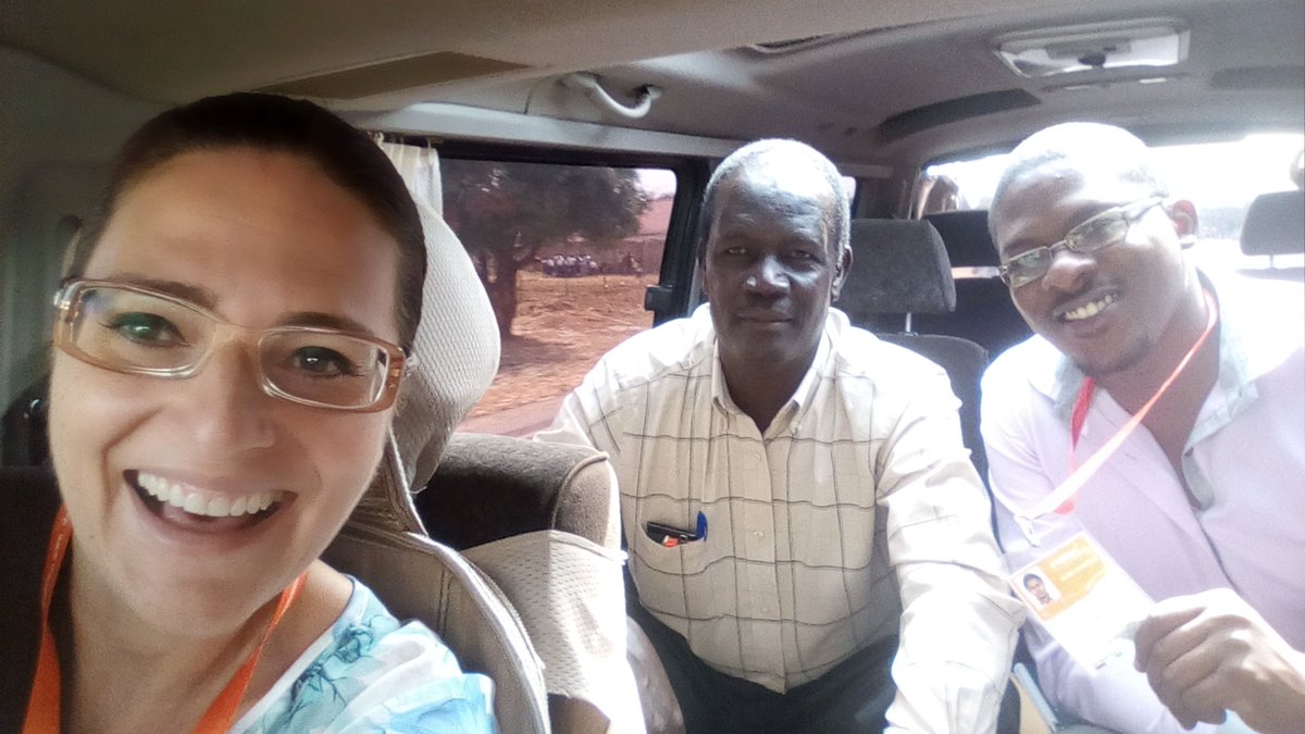 GraziaPao's tweet photo. @SoleterreOnlus and #GRRH on the way to Adjumani District in order to make an assessment on #Refugees healthcare situation https://t.co/o8DsFwRLat