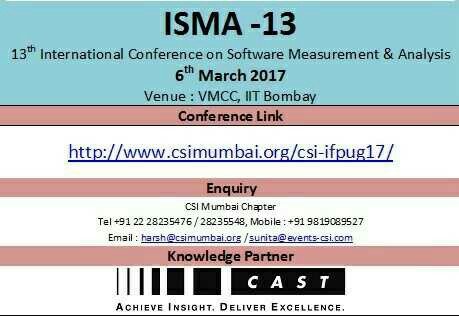 IFPUG conference at Mumbai #ISMA13 <a href="/IFPUG/">IFPUG, International Function Points Users Group</a> organised by #csim#csimum <a href="/usmane26/">U S Mane</a>