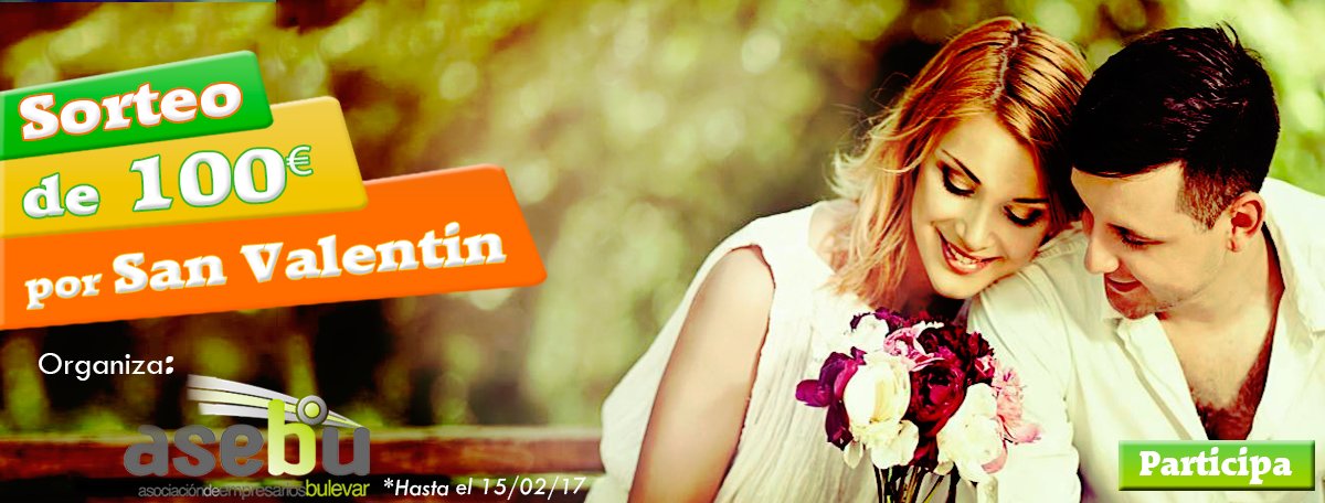 AbAsebu's tweet photo. ¡Celebra el amor con @AbAsebu! Participa en el #Sorteo y podrás llevarte 100€. Hasta el 15/2  #Albacete ¡Entra ya! https://t.co/77e7R7NHsw https://t.co/f0ChwxCgfa