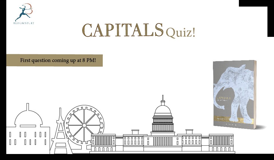 BloomsburyIndia's tweet photo. **Contest Alert**
Keep watching this space for more! #CAPITALSquiz https://t.co/S0GgzZe3kb
