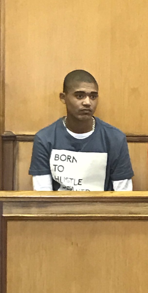 lekitamoore murder accused cameron wilson enters the courtroom