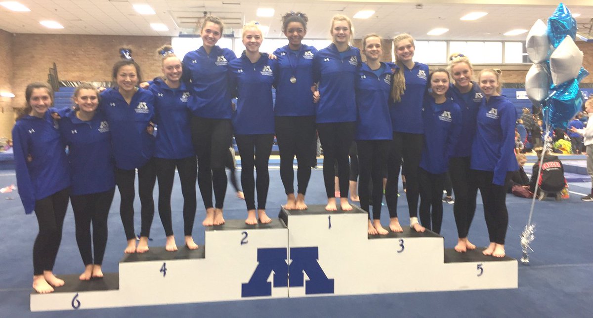 EricKraushar's tweet photo. GYMNASTICS: @TonkaGymnastics places second at home invite, set for Section 6AA; plus @STORMHAWKSGYM results: https://t.co/x0ktGwo9zI https://t.co/cFLWgPsDAj