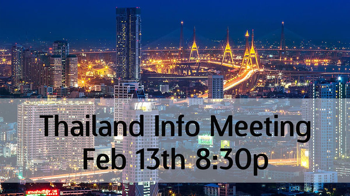 Nampafcm's tweet photo. Tomorrow is the day to ask all your questions about the Thailand trip. Info meeting just after FCM. https://t.co/l3nnKsw5pu