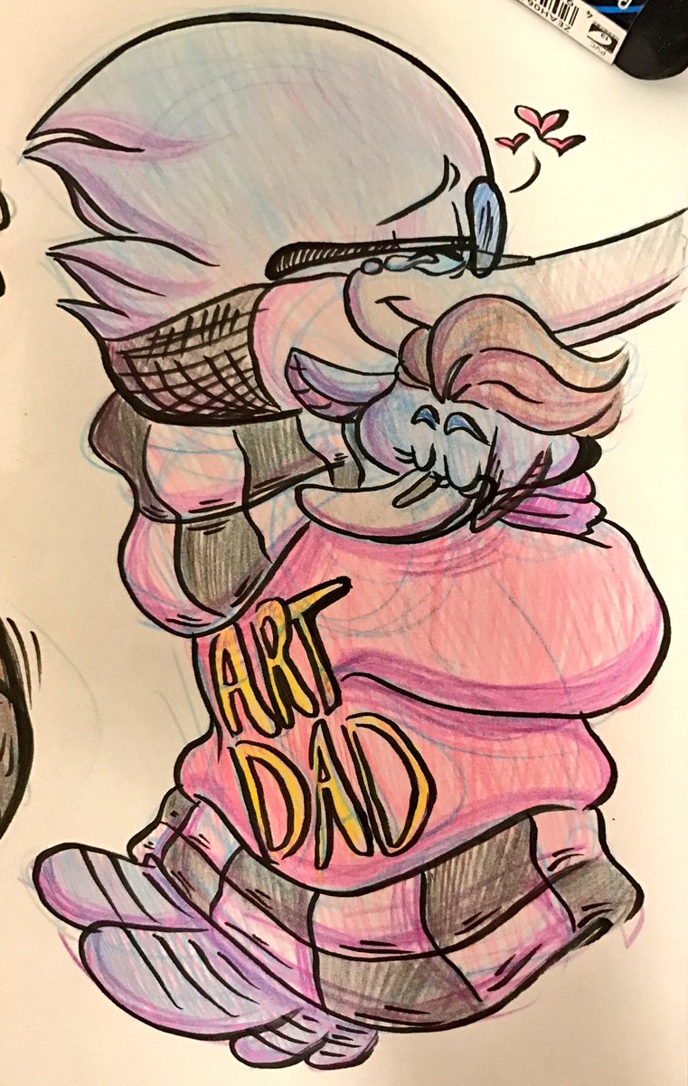 spoopytoon's tweet photo. Art dad!!! #RegularShow #RegularShowFinale https://t.co/8NaAACNeEc