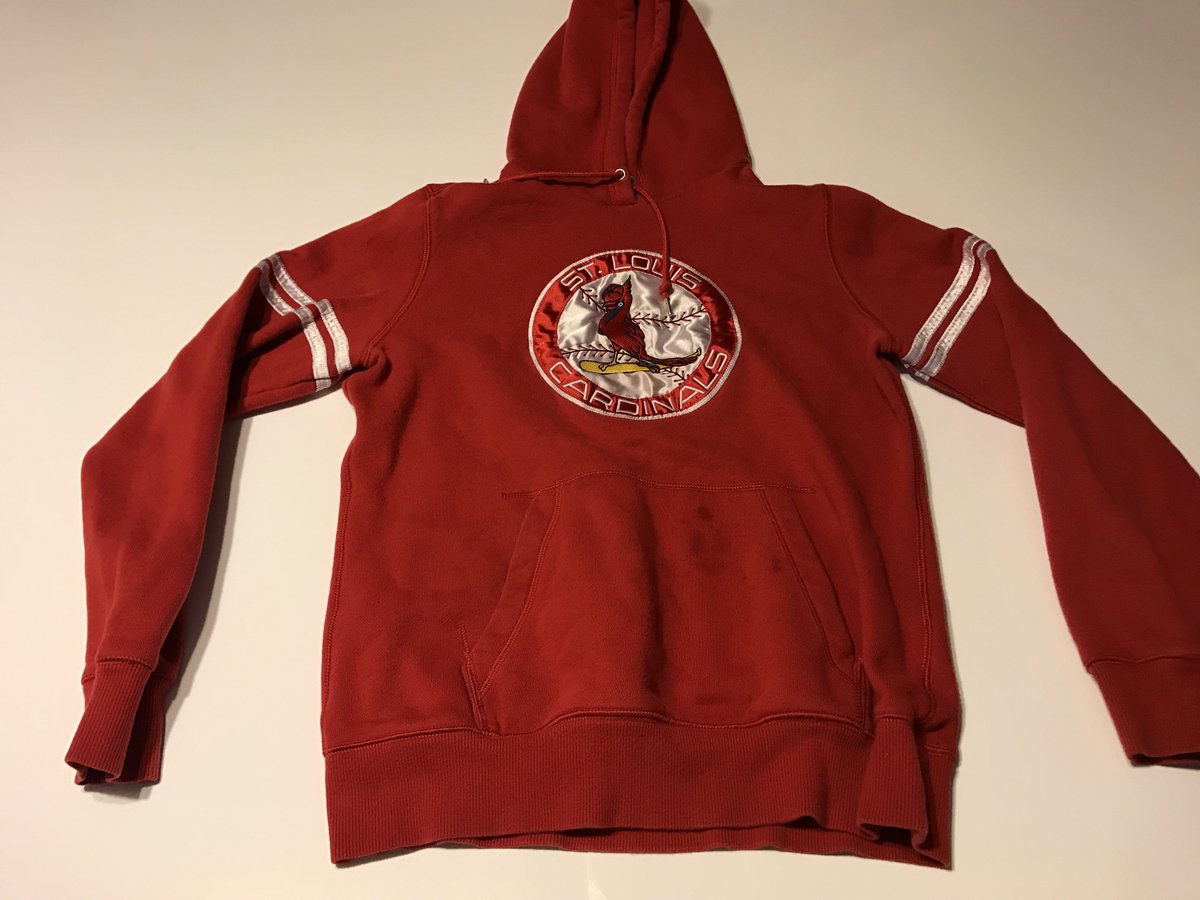 thrift_heat's tweet image. Nike cardinals hoodie
Size: small
Will be on website soon 
Visit or contact us at thriftheat3.bigcartel.com or message for information