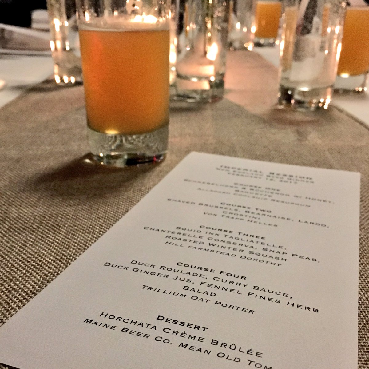BREWPUBLIC's tweet photo. Excited for the @ImperialSession New England Beer Dinner at @shiftdrinks #pdxbeer #beerdinner #shiftdrinks https://t.co/zPjUm31dKH