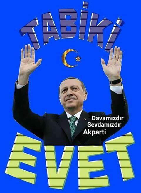 Devletimizin istikrarı için
Şanlı tarihin tekrarı için
Kutlu zaferin ikramı için 
#Tabiki  #KararımızEVET 🇹🇷

<a href="/zafertrc/">Zafer🌟REİS🌟1453</a> <a href="/Nesiine/">MERYEM🌟KAPLAN🌟RTE❤</a> @mkocak1612