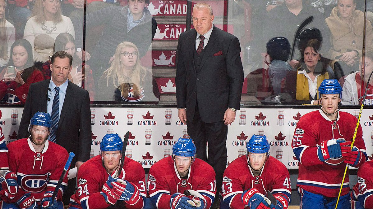 Sportsnet's tweet photo. Michel Therrien working on borrowed time as Canadiens stumble into bye week (@EricEngels) https://t.co/LWjlebvTFI https://t.co/ILWchPUQCh