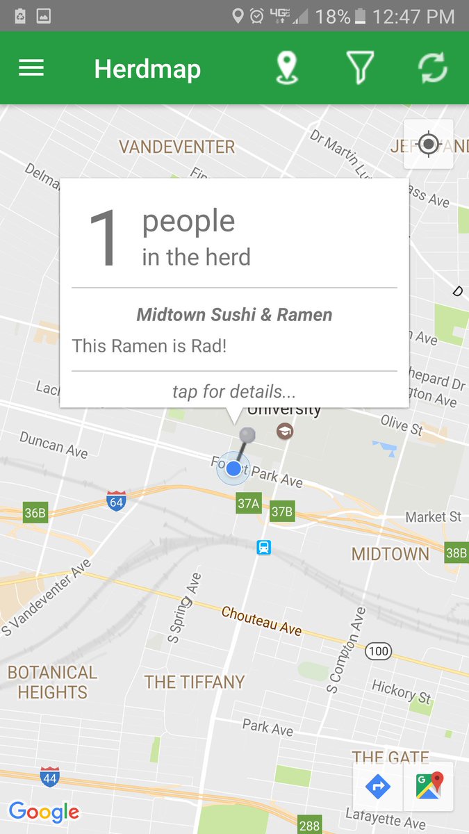 herdmap's tweet photo. Midtown Sushi &amp; Ramen serves up delicious ramen Hanaka ramen! Follow and download Herdmap for more things to do! #ramen #slu #yum #STLouis https://t.co/SGxQw2WBv6