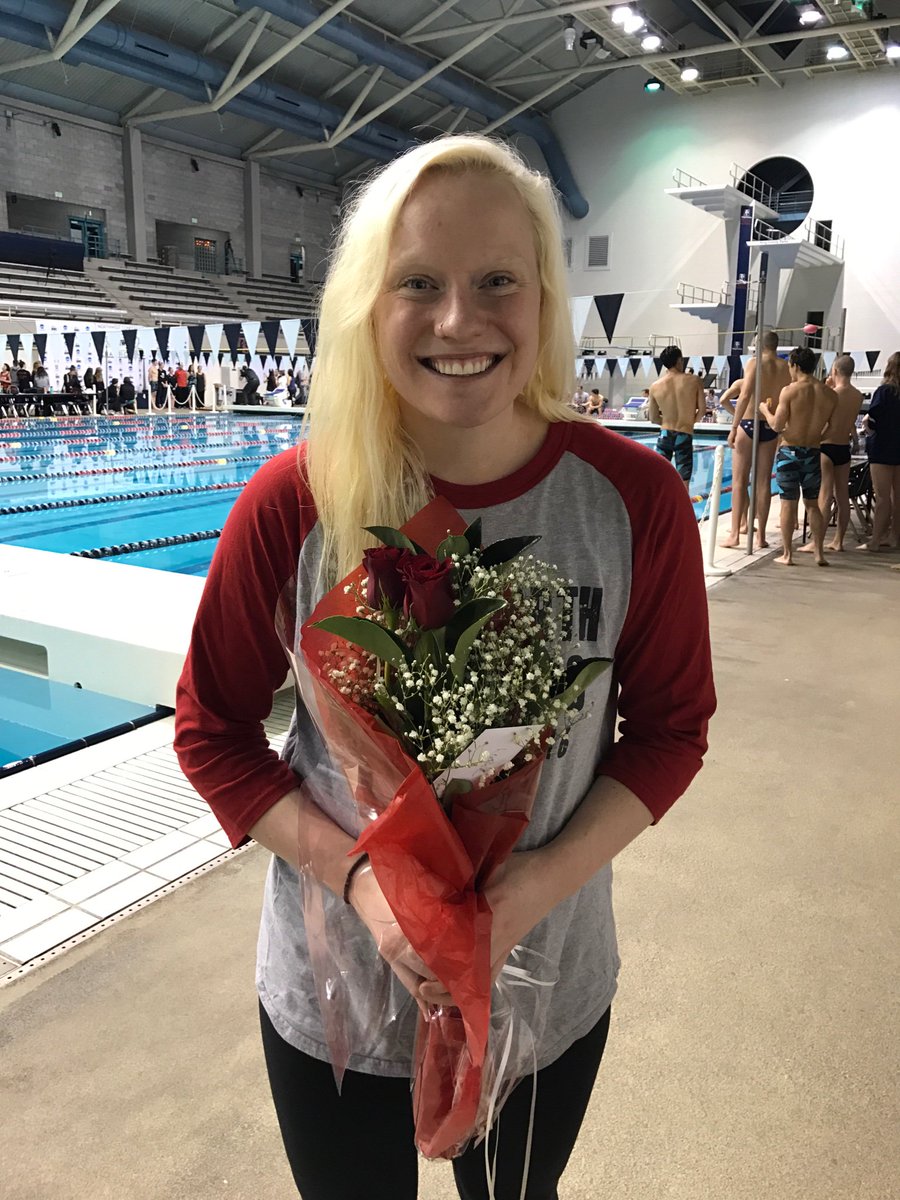 That’s a wrap! Leanna Bramble puts bow on collegiate swimming career at Whitworth College! Alumni doing great! #SMSCAlumni #SMSCExcellence