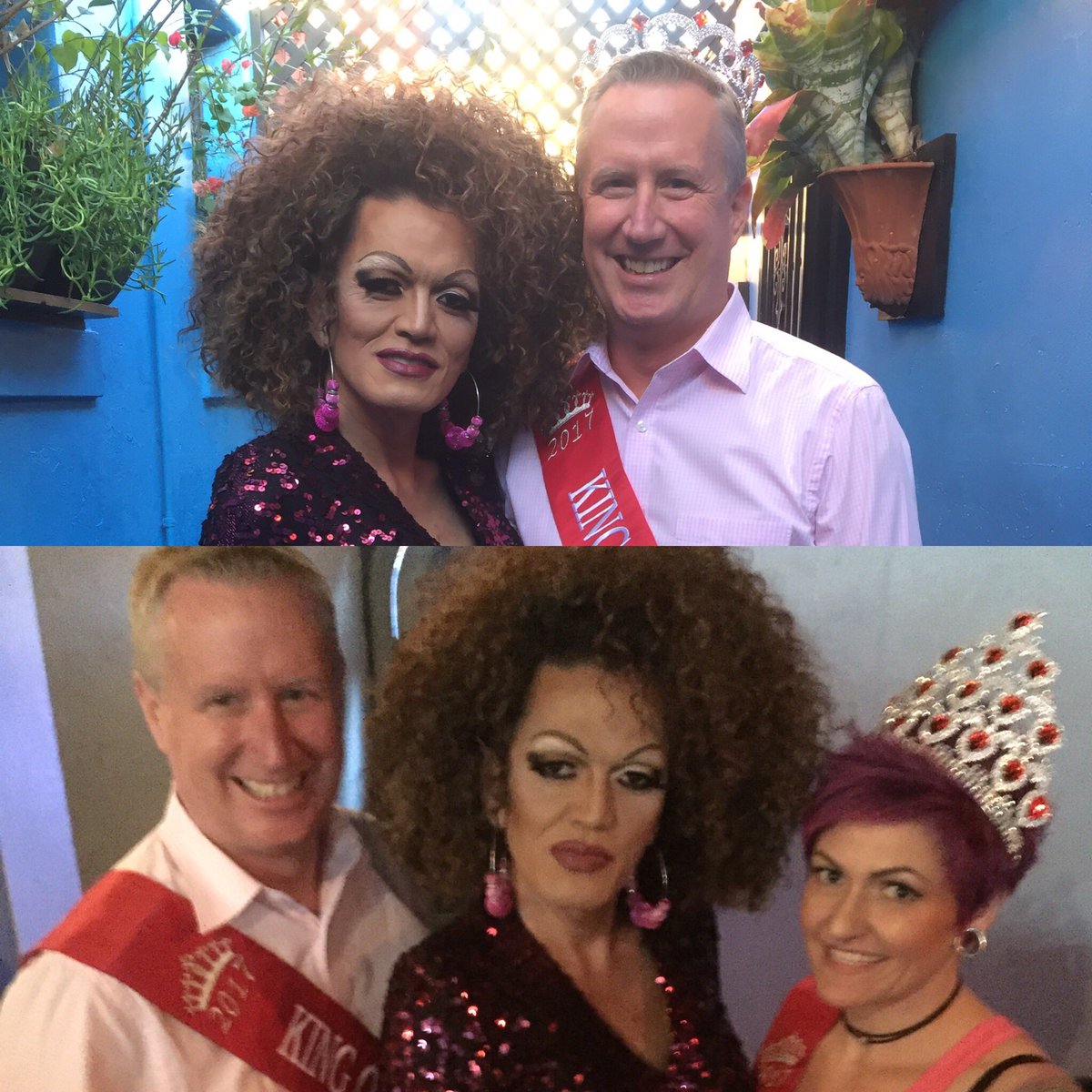 AFSLB1's tweet photo. Congrats to our board President on becoming the 2017 King of Hearts. #happy #kingofhearts #longbeach #instagay #iiclb #love #aidsfoodstorelb https://t.co/CBOdJlqzSz