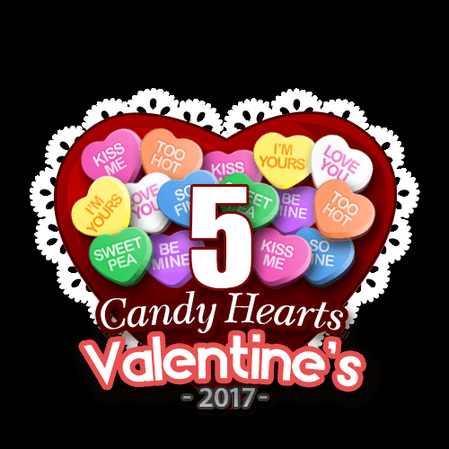 Got a badge for 5 Candy Hearts! Thanks for helping me earn my 16th badge! https://t.co/6FkMCd3nJU