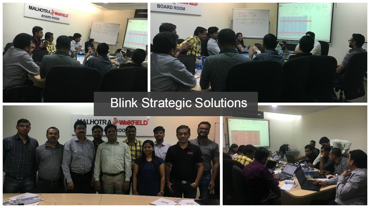 BlinkStrategic's tweet photo. Glimpses Advanced #Excel Workshop. A #learning packed workshop 
#BlinkWorkshop #AdvancedExcel #Pune https://t.co/P8XNlWJWEp