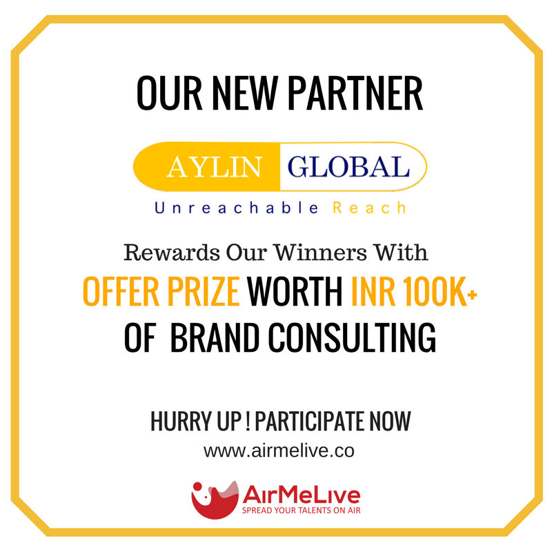 cocoonventures's tweet photo. Aylin Global has Partnered with AirMeLive. Offer prize worth INR 100k+ of brand consulting to all winners
#airmelive #cocoonventures https://t.co/QvJ7VxZ1jn