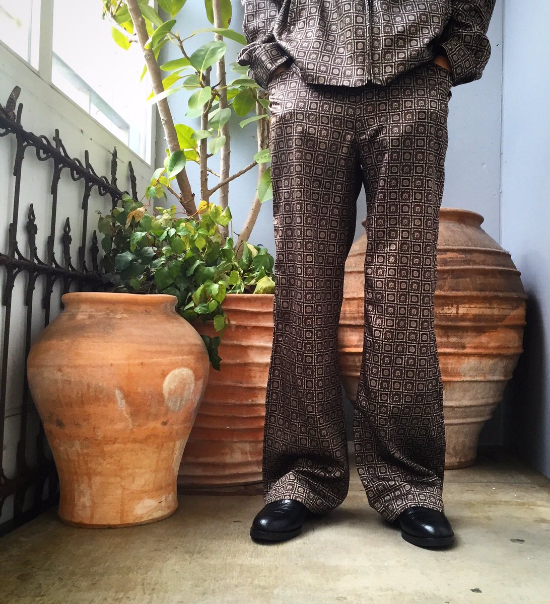 Needles Needles STRING ARROW EASY PANTS