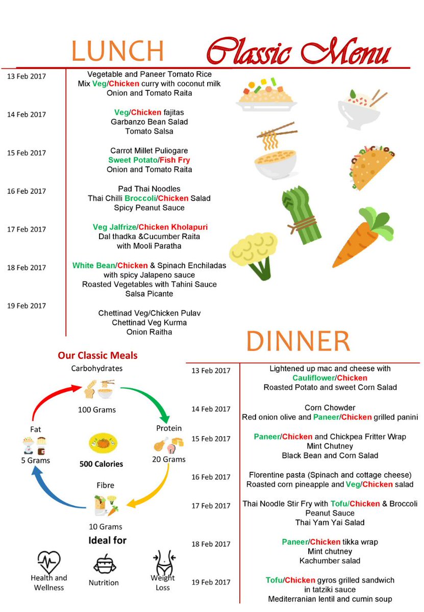 PickledXPumpkin's tweet photo. Check out our menus for the week. #500calories #pickledpumpkin https://t.co/ipvLiUGKza