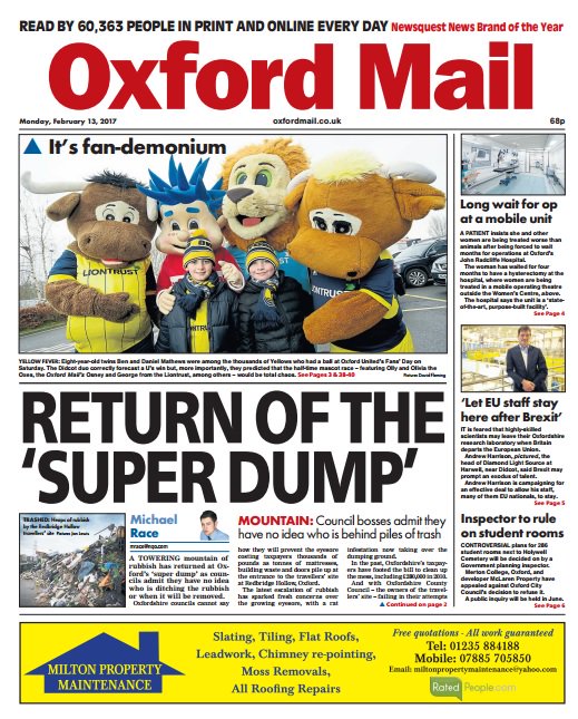 Oxford Mail (TheOxfordMail) Twitter