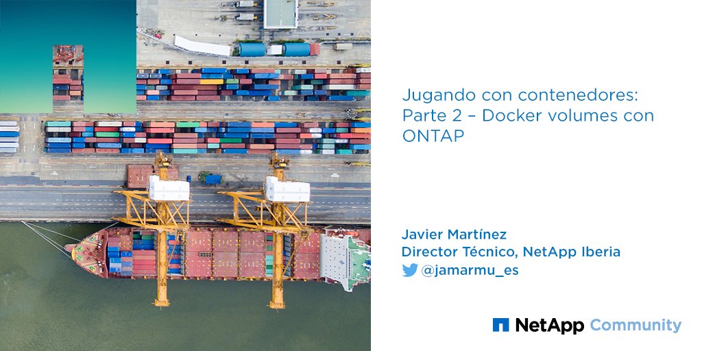 NetApp_es's tweet photo. Es hora de aprender con @jamarmu_es ¿Cómo integrar contenedores en un sistema NetApp? #NetAppCommunity #Docker https://t.co/QKQYW2DTPS https://t.co/jm7nh0LLjt