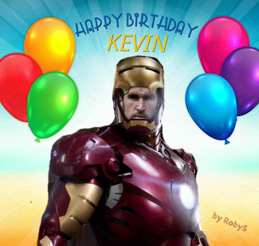  Happy Birthday Kevin  by Roby5 