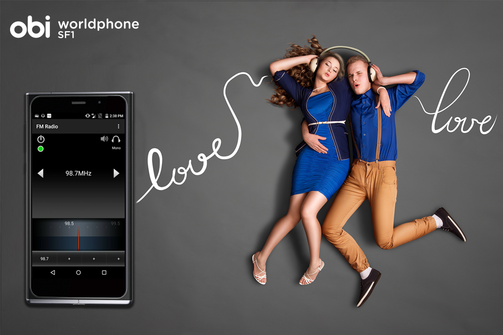 #ObiWorldphoneSF1 Dolby Audio™ sound gives you all the more reason to tune in to your favorite radio station together!  #RadioDay