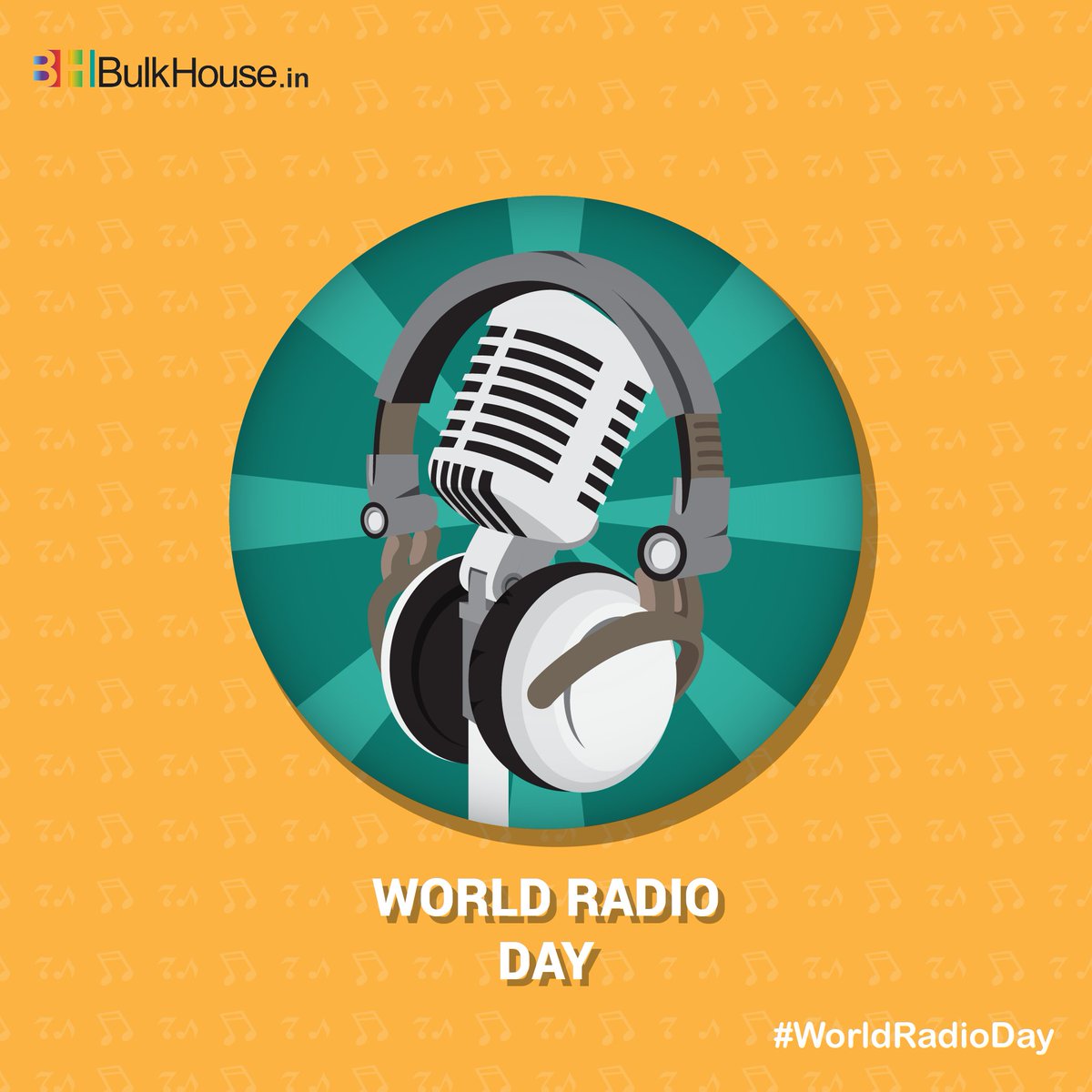 BulkhousedotIn's tweet photo. This day marks the power of radio to bring people together across the world over the airwaves. Happy World Radio Day. #WorldRadioDay https://t.co/JRS4UHzQOC