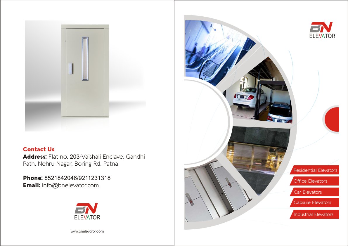Nimixtechnology's tweet photo. Brochure Design of BN Elevator (Elevator company at Patna Bihar)
#NimixTechnology #3Ddesign #WebSolutions #GraphicDesigning #BrandDesign https://t.co/TPXMYb7MHx